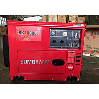 Máy phát điện chạy dầu Sumokama SK10000T (7,5KVA) - Có cách âm