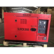 Máy phát điện chạy dầu Sumokama SK11000T (8KVA) - Có cách âm