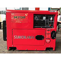 Máy phát điện chạy dầu Sumokama SK3700T (3KVA) - Có cách âm
